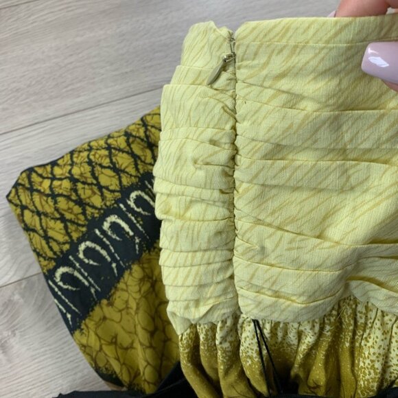 Anthropologie Vanessa Virginia Fish Pattern Baxter Bay Mini Strapless Dress - Picture 6 of 16